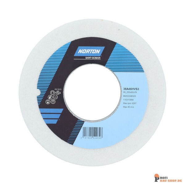 nortonschleifmittel/NORTON_schleifmittel_66253348325 06 Straight cup Tool Room-Norton VITRIUM 3 CONVENTIONAL-200x82x78_16_20-38A46HVS3_169246